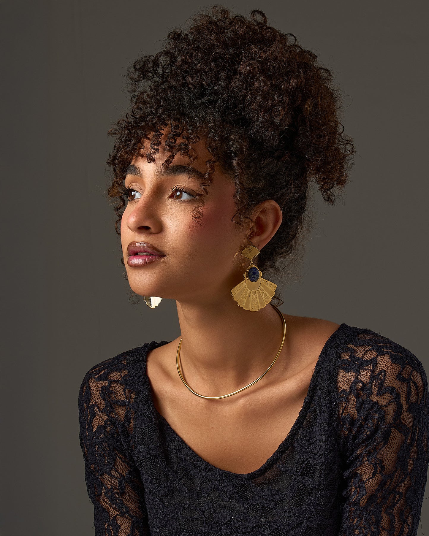Scarab Amulet Earrings
