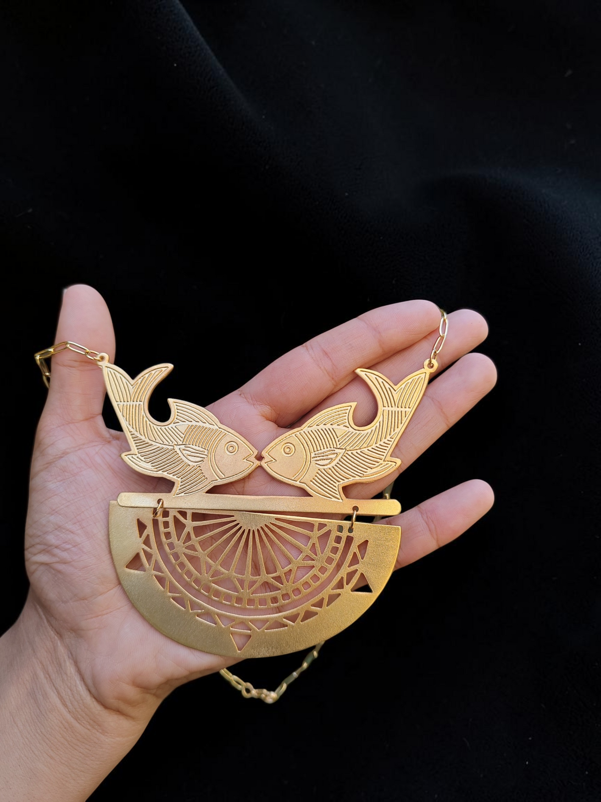 Fish necklace