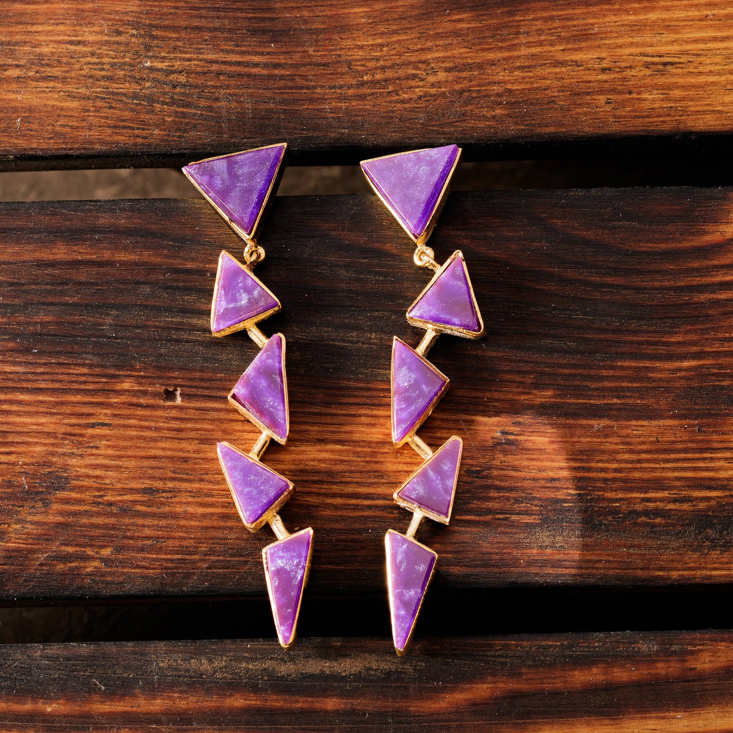 Geometric ُarring