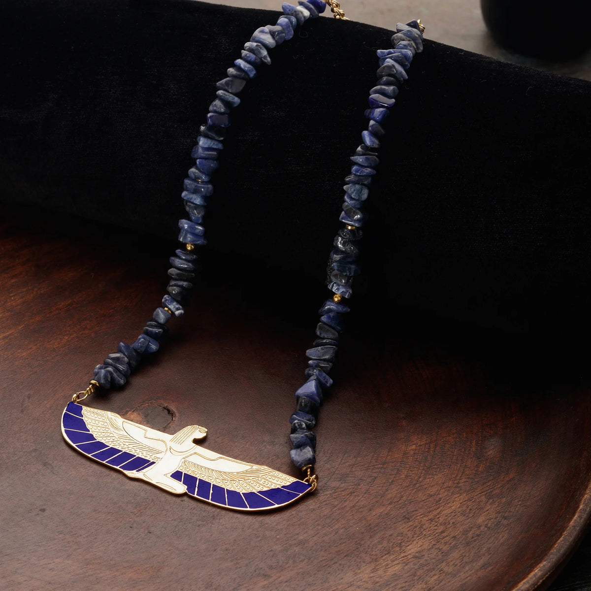 Isis necklace & Earrings