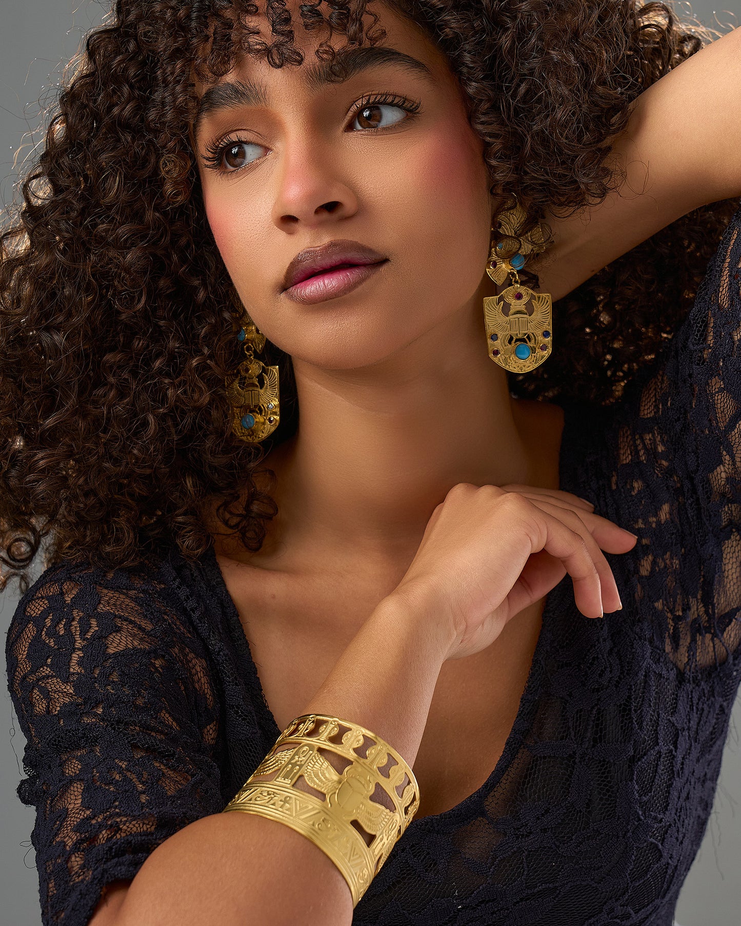 Scarab Wings Earrings