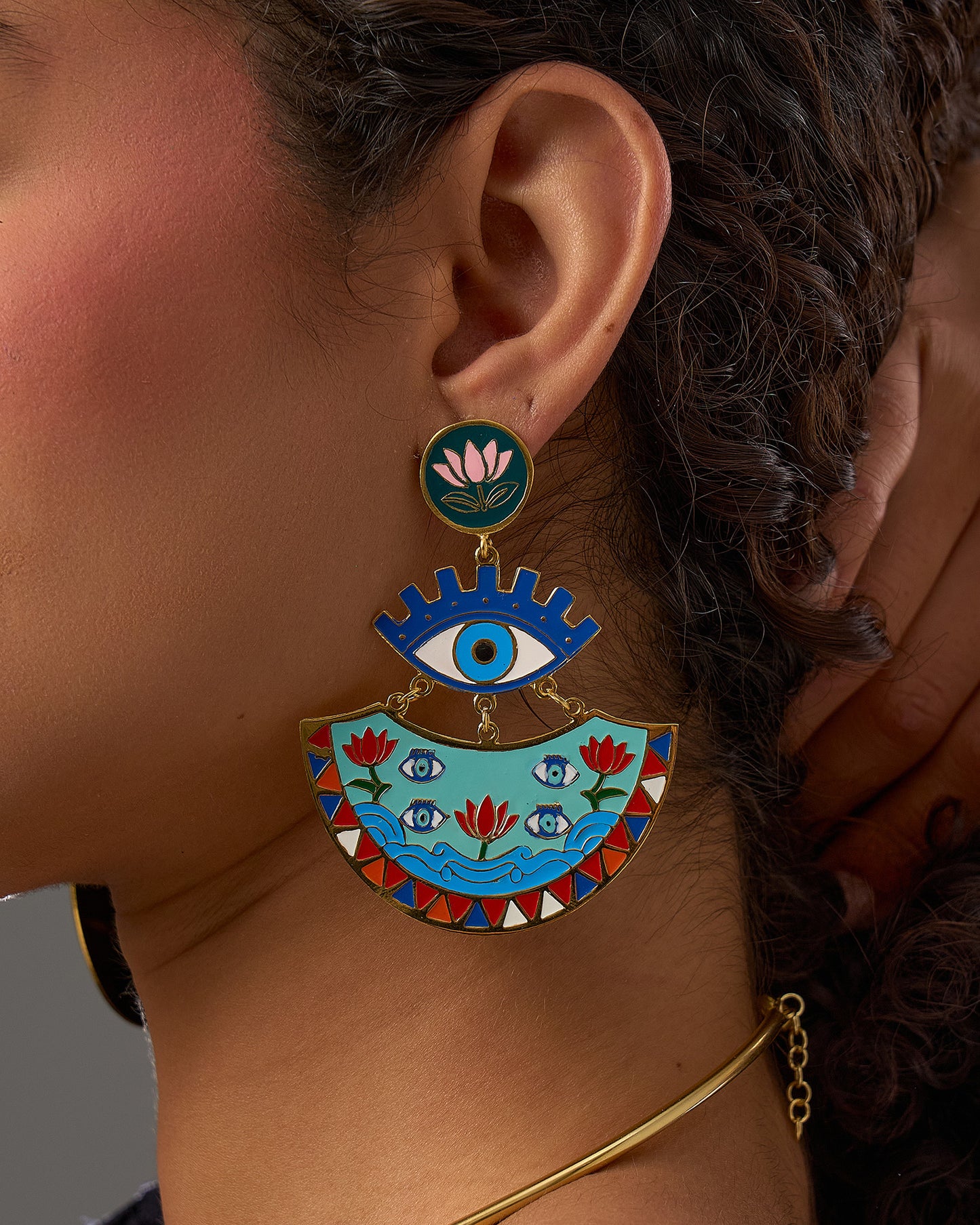 Colored Earrings