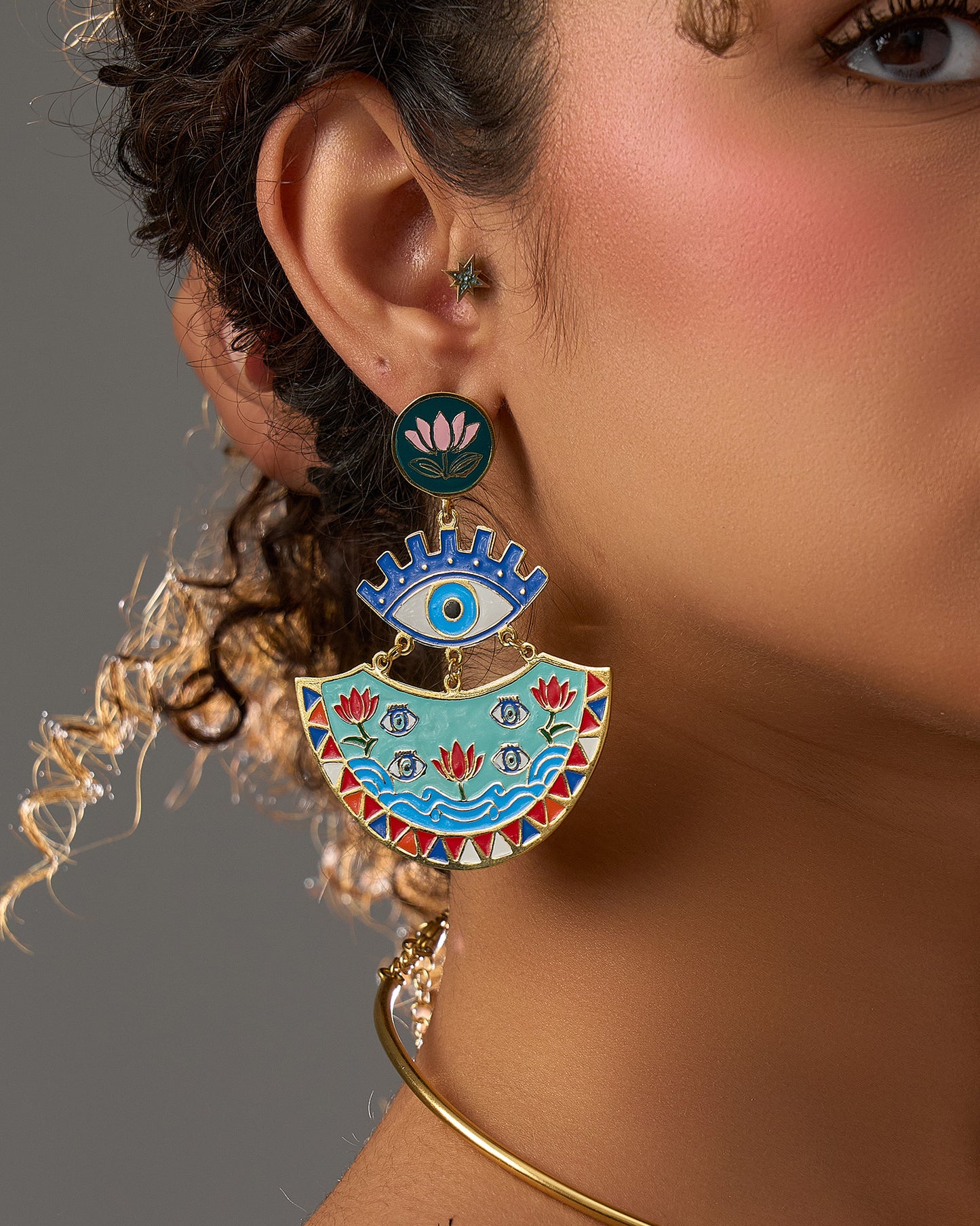 Colored Earrings