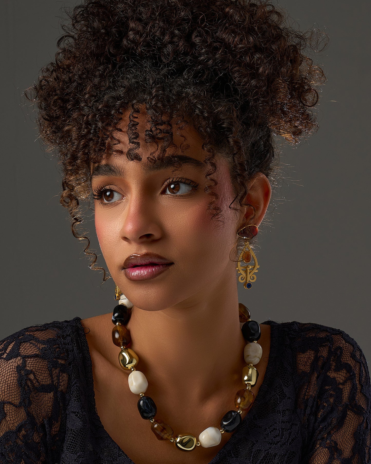 light bell earrings
