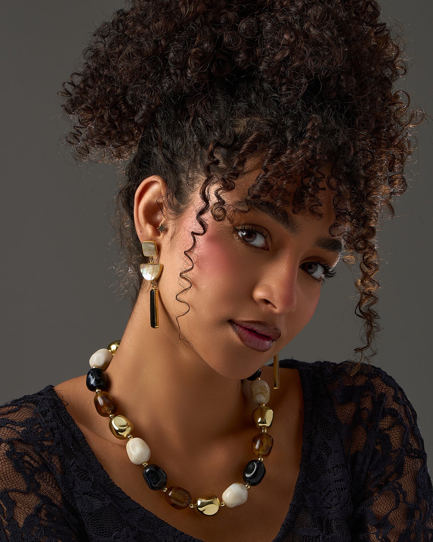 Black & White Earrings