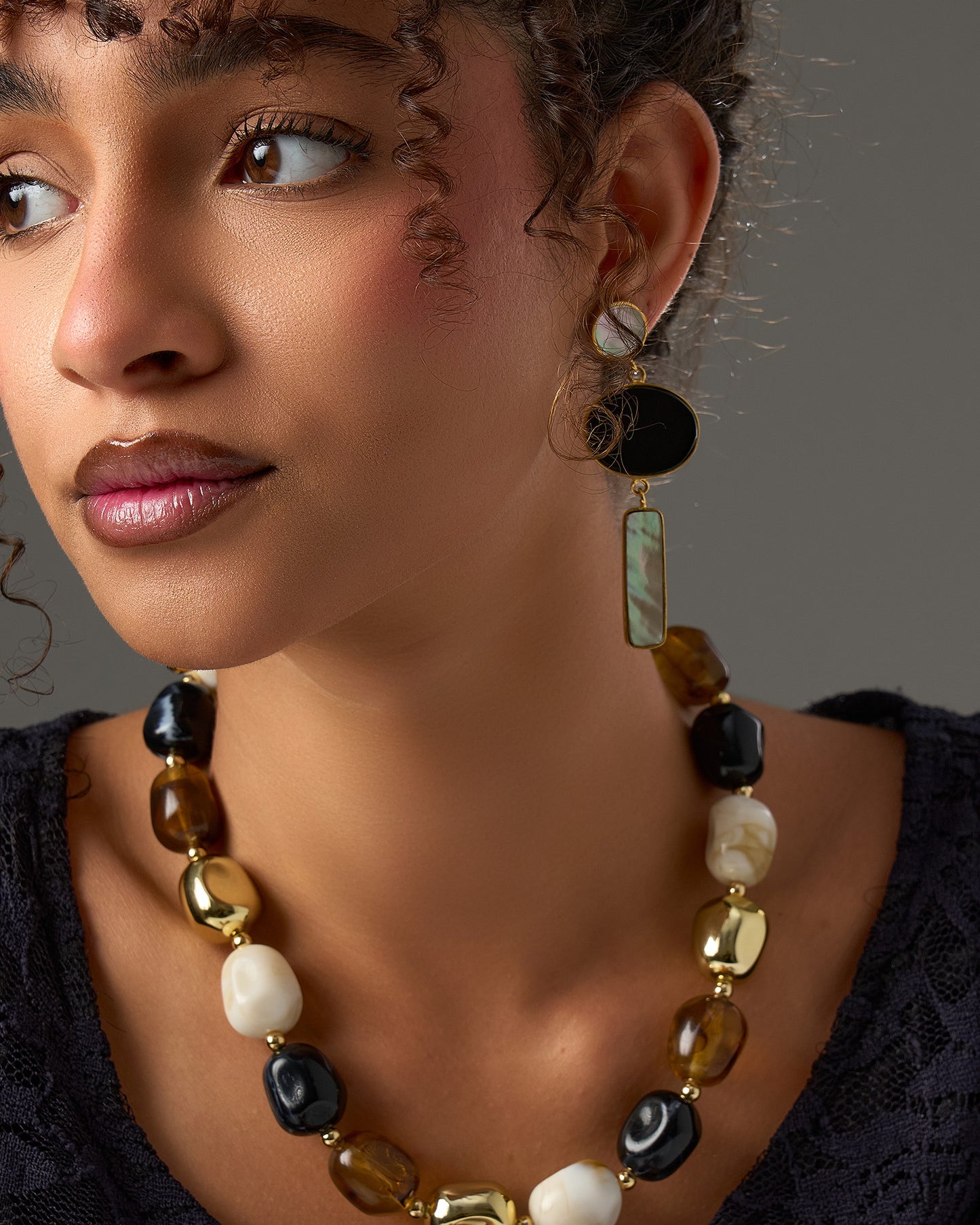 Black & White Earrings