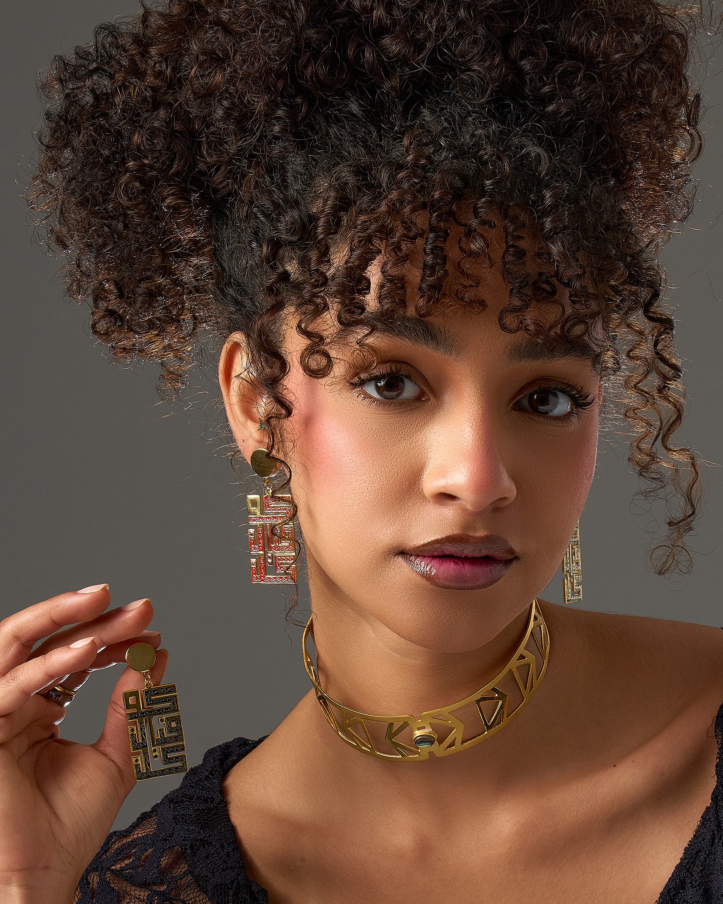 Kon Fa Yakon Earrings