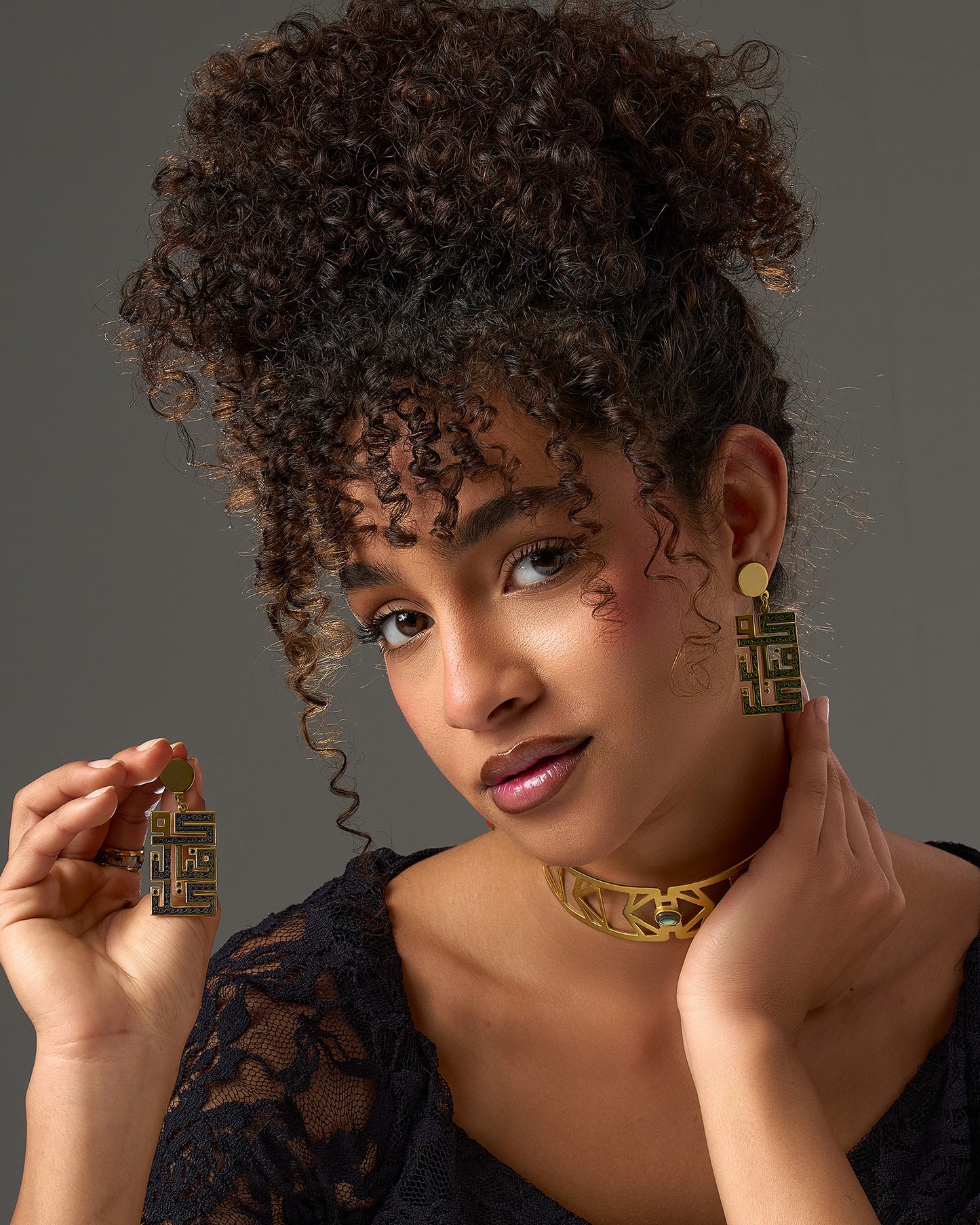 Kon Fa Yakon Earrings