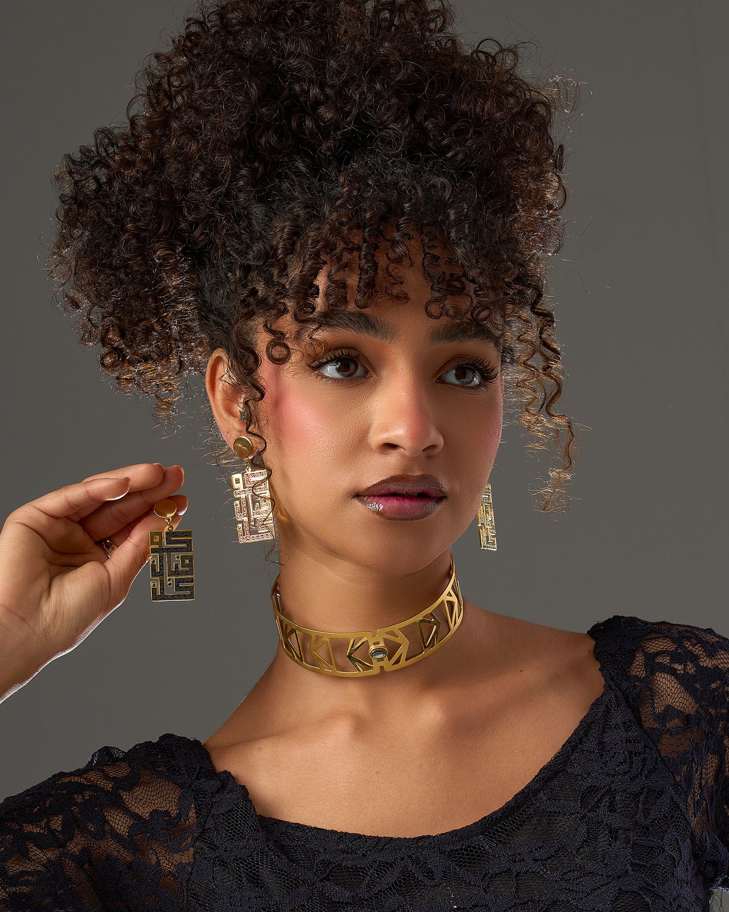 Kon Fa Yakon Earrings