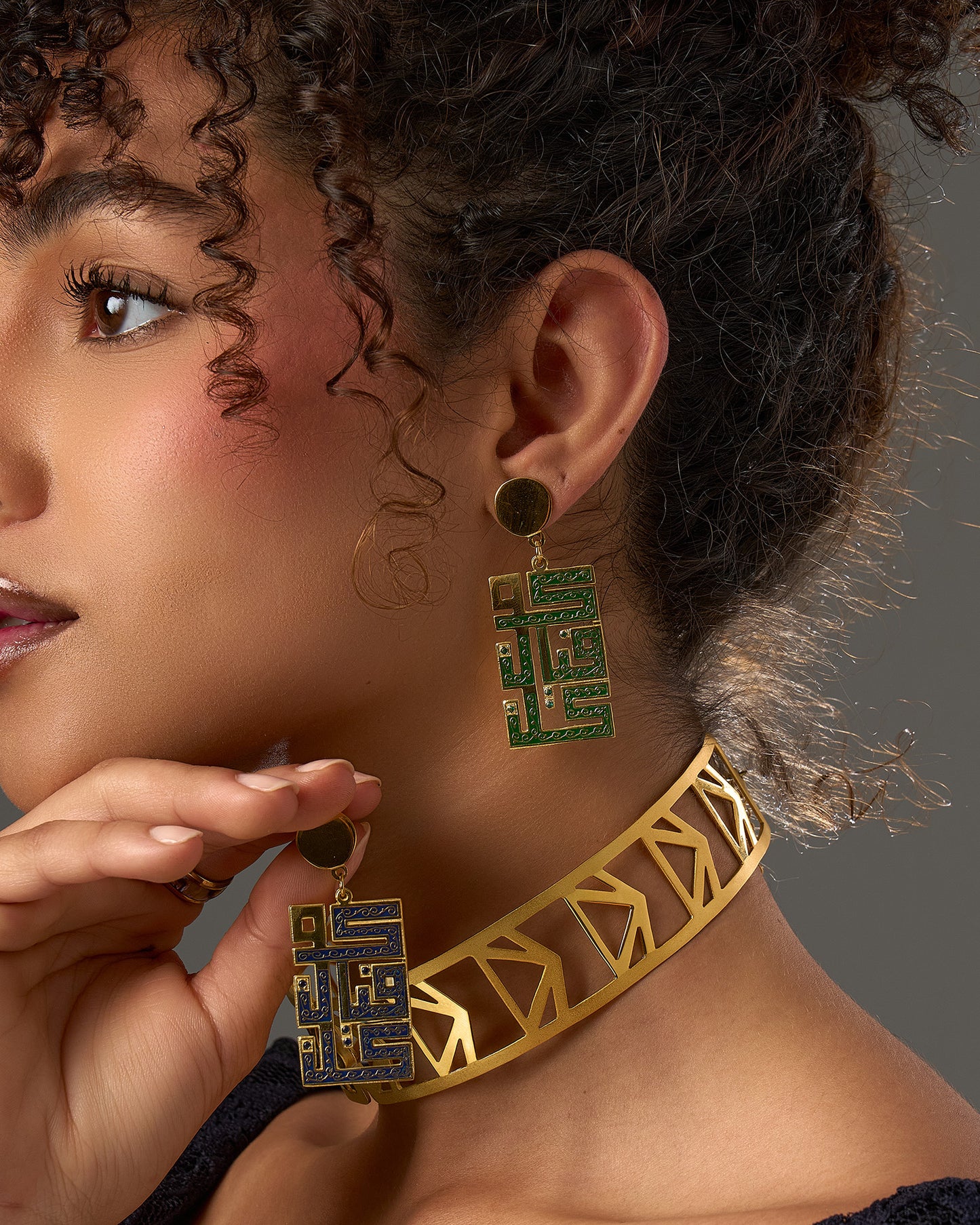 Kon Fa Yakon Earrings
