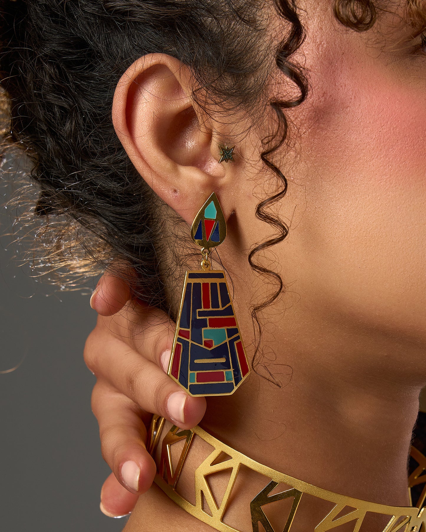 Colored Earrings