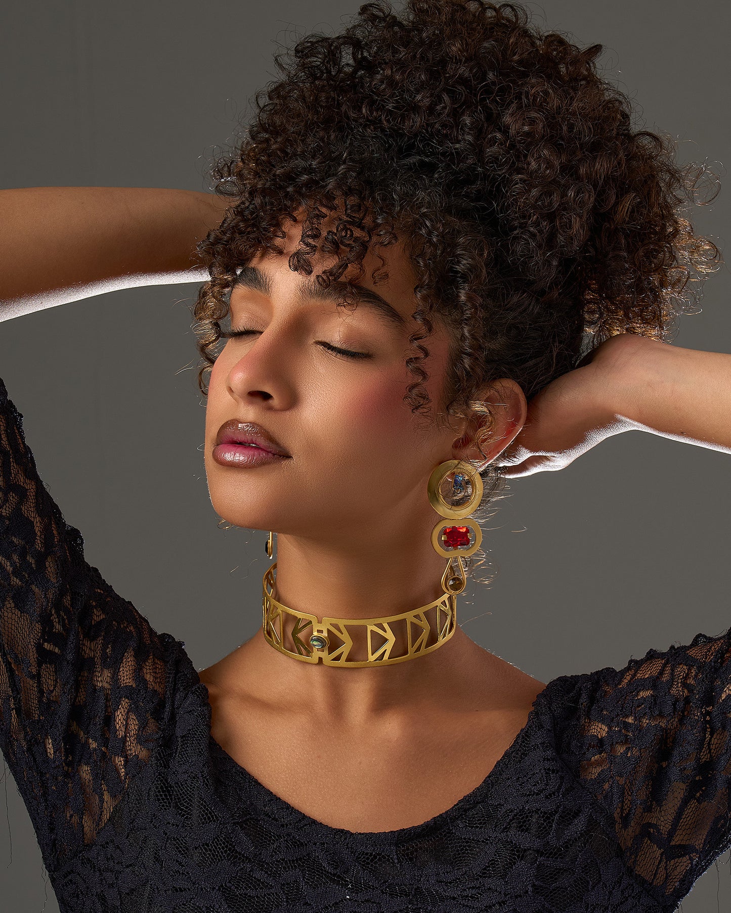 Zircon Earrings