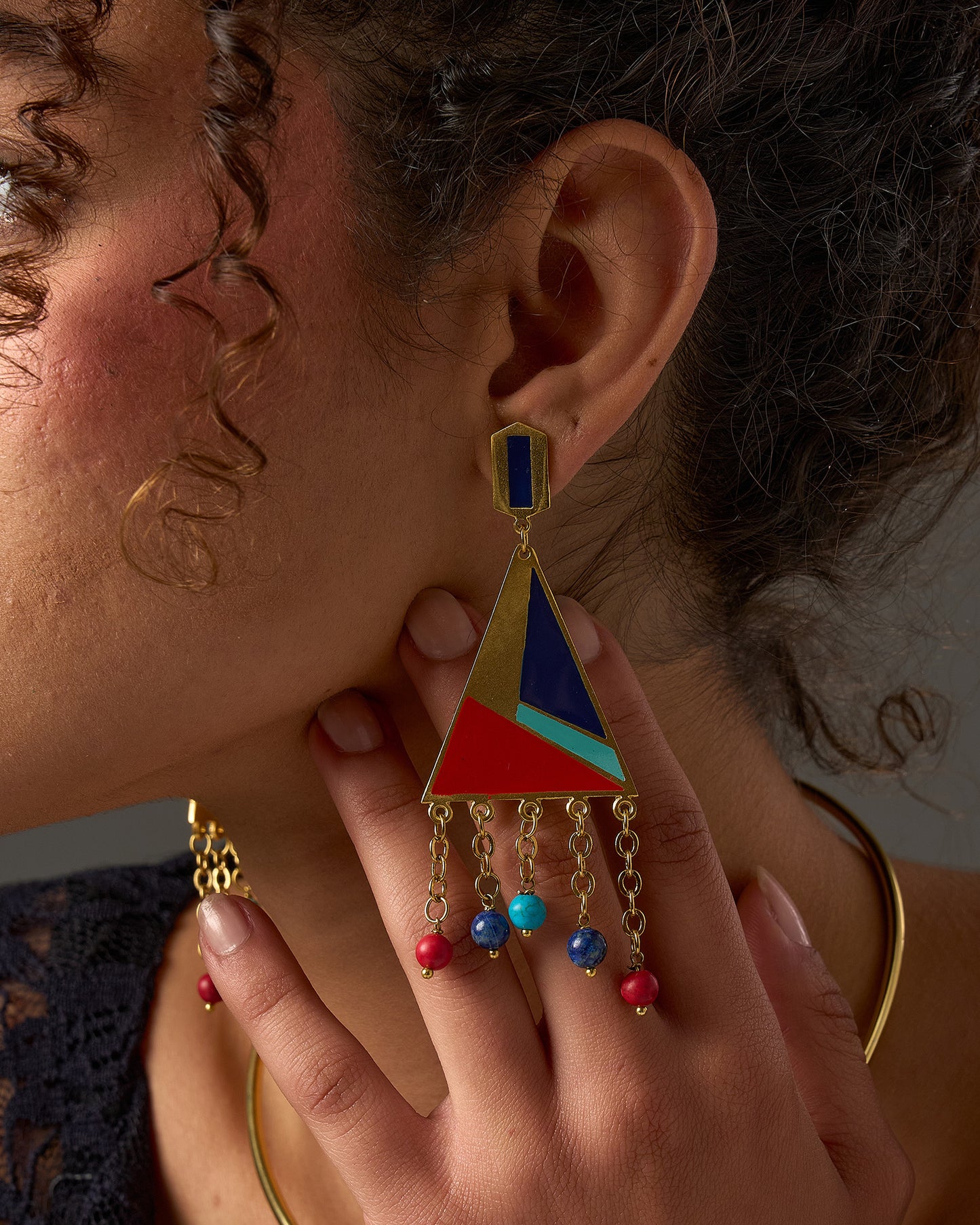 Colored Earrings