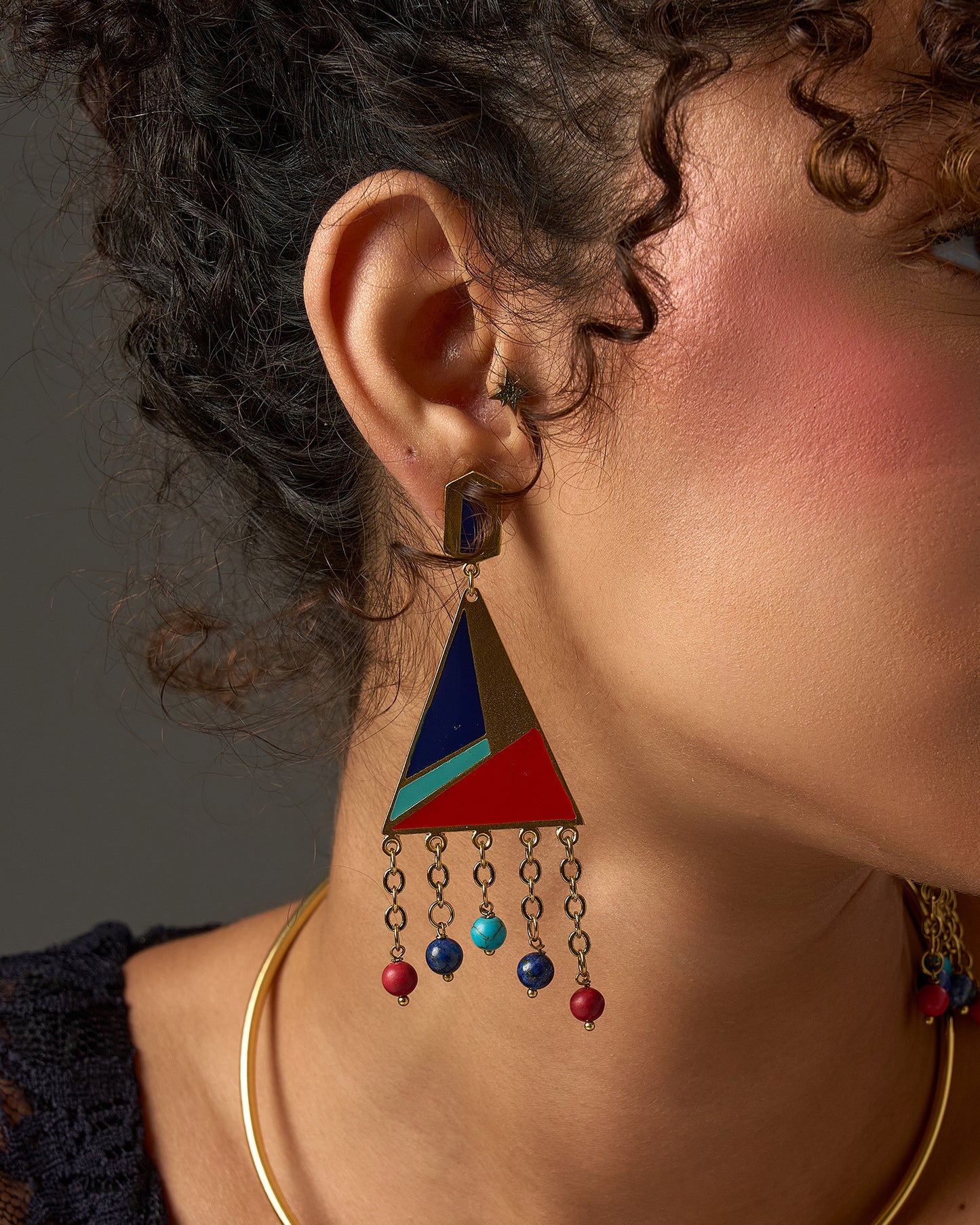 Colored Earrings