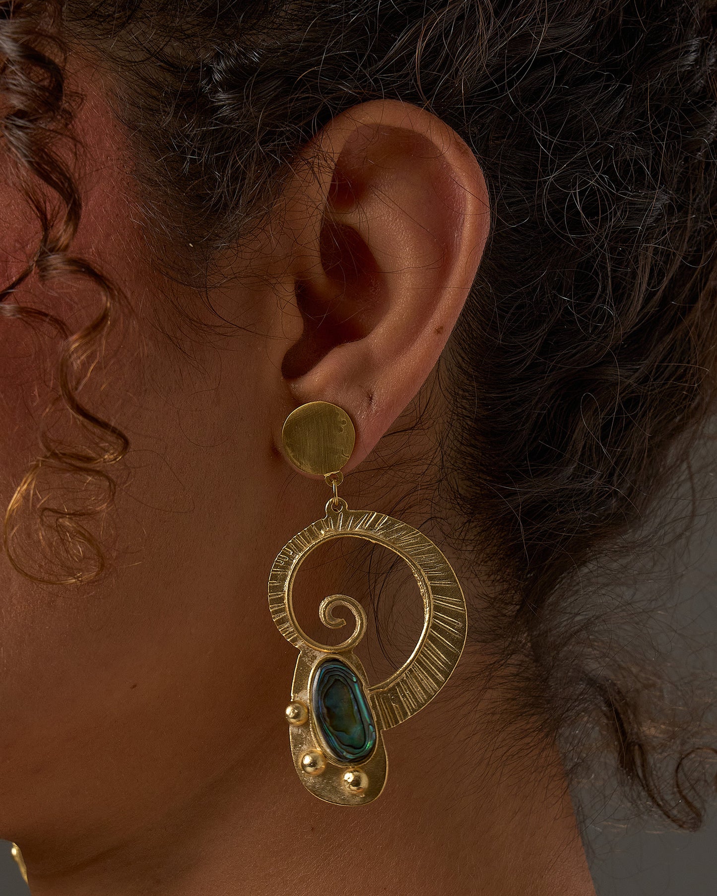 Snail shell Earrings
