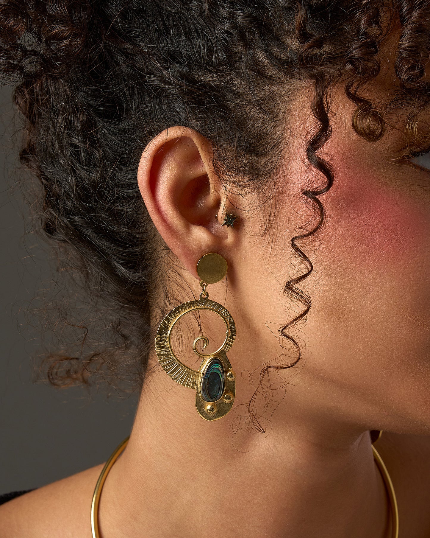 Snail shell Earrings