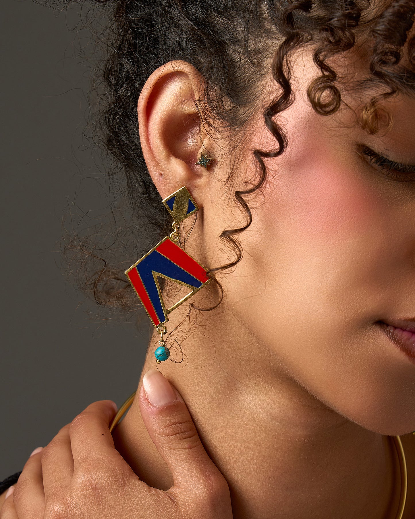 Colored Earrings