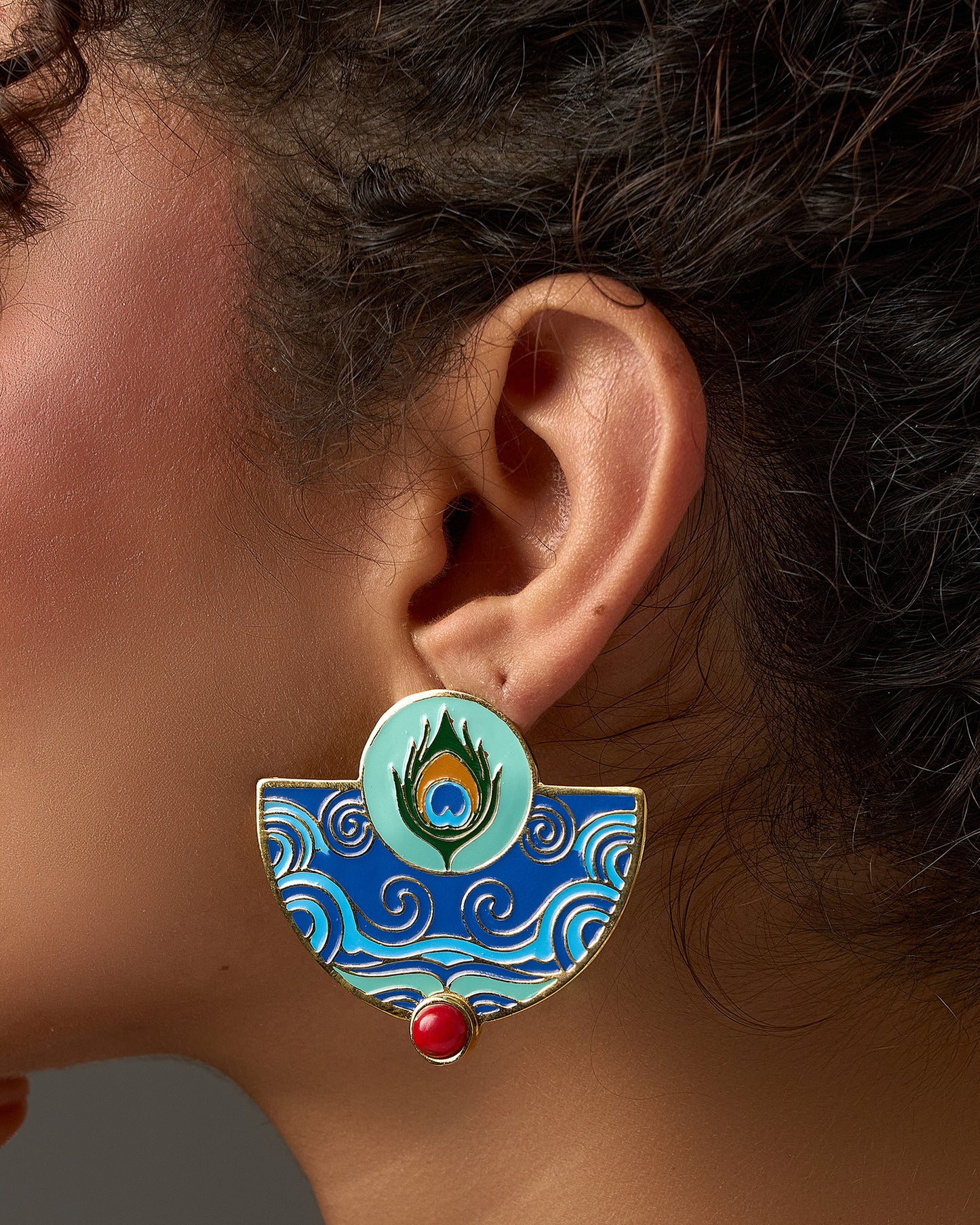 Peafowl ِEarrings