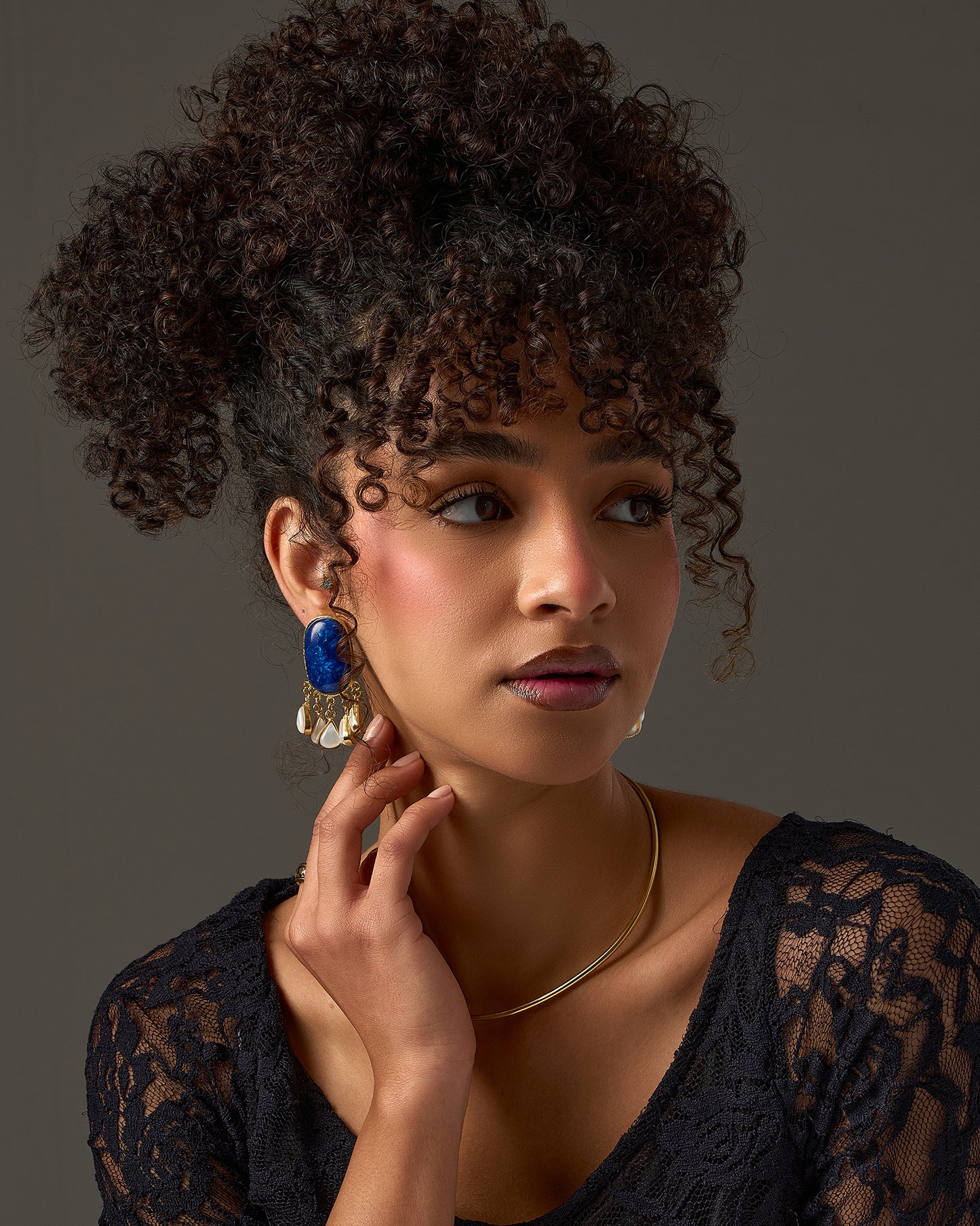 Moon light Earrings