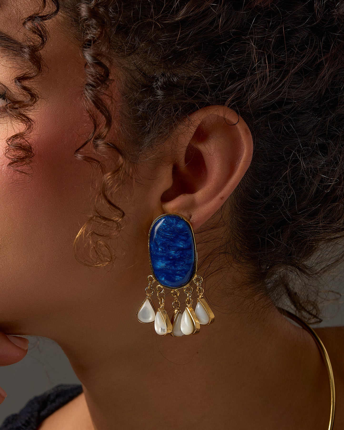 Moon light Earrings