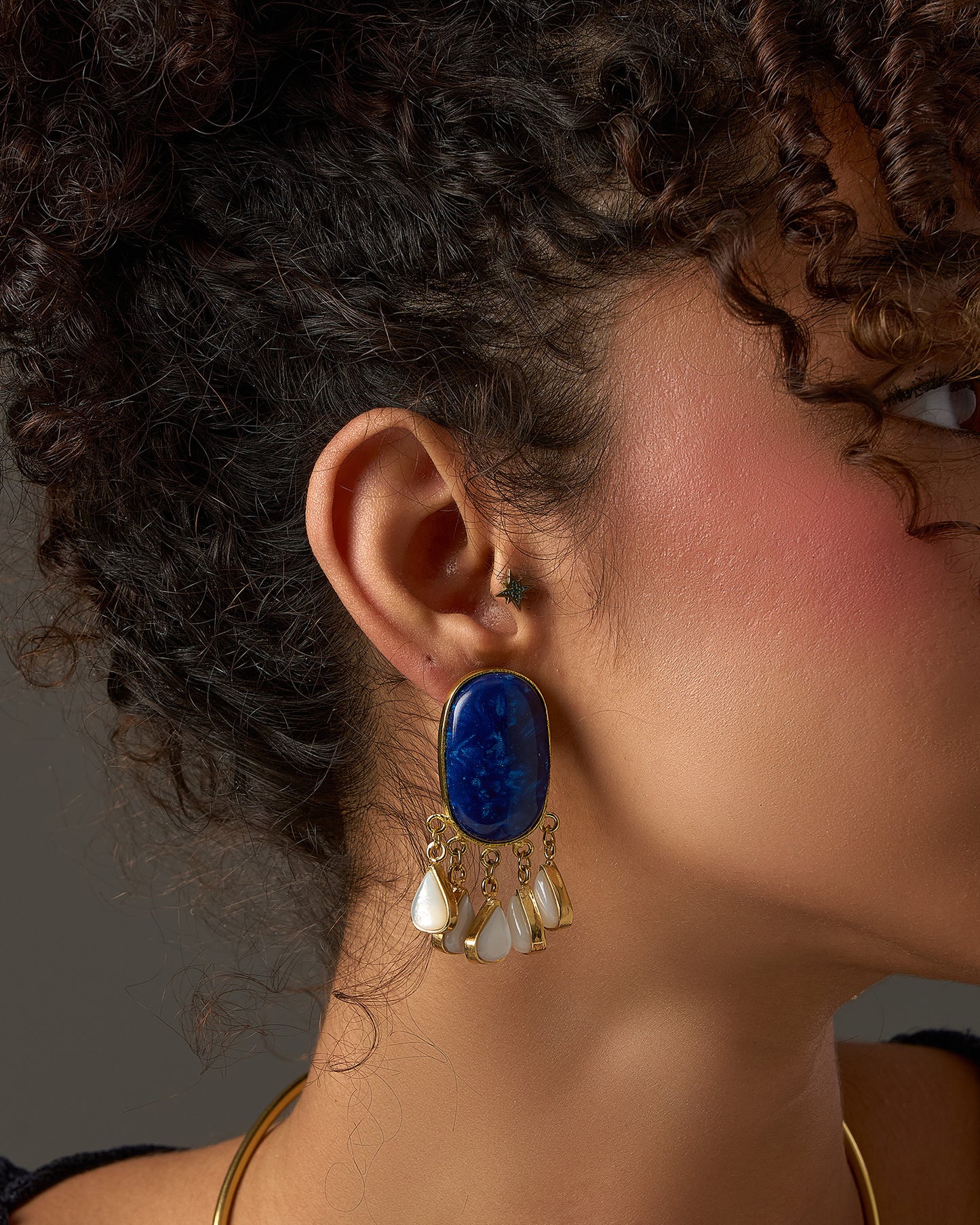 Moon light Earrings
