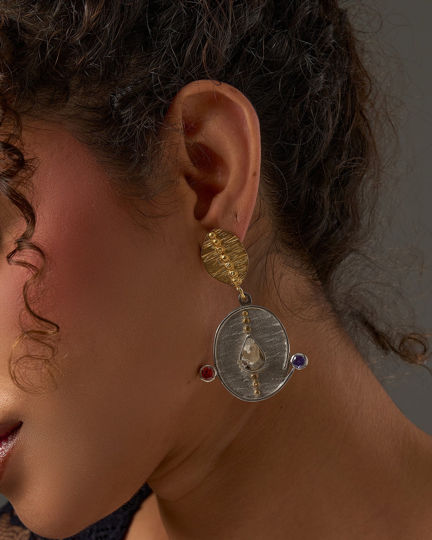 Egyptian shield Earrings