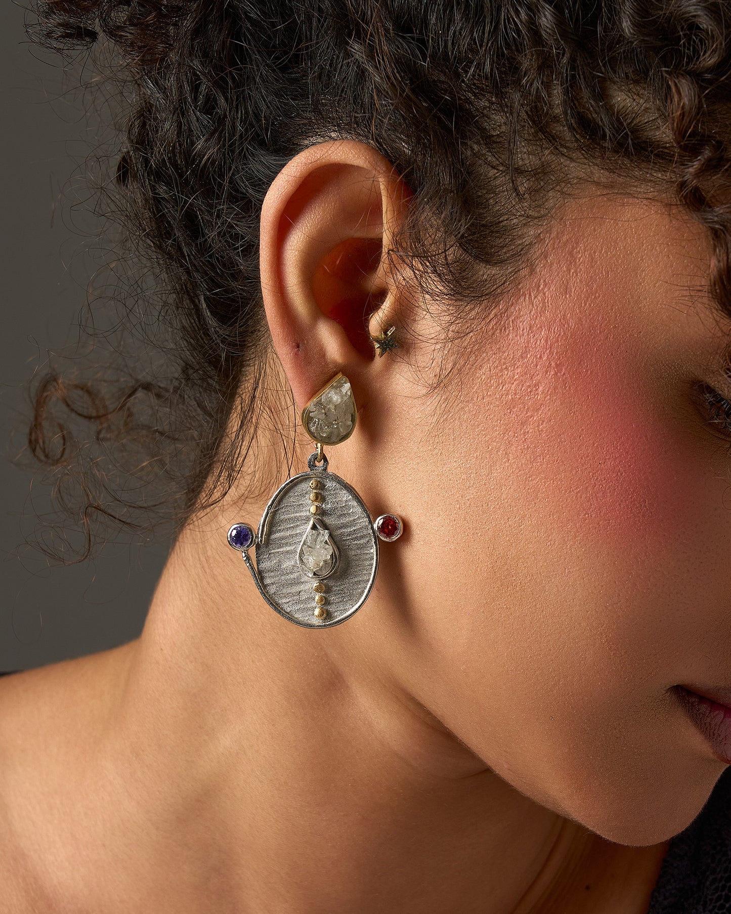 Egyptian shield Earrings