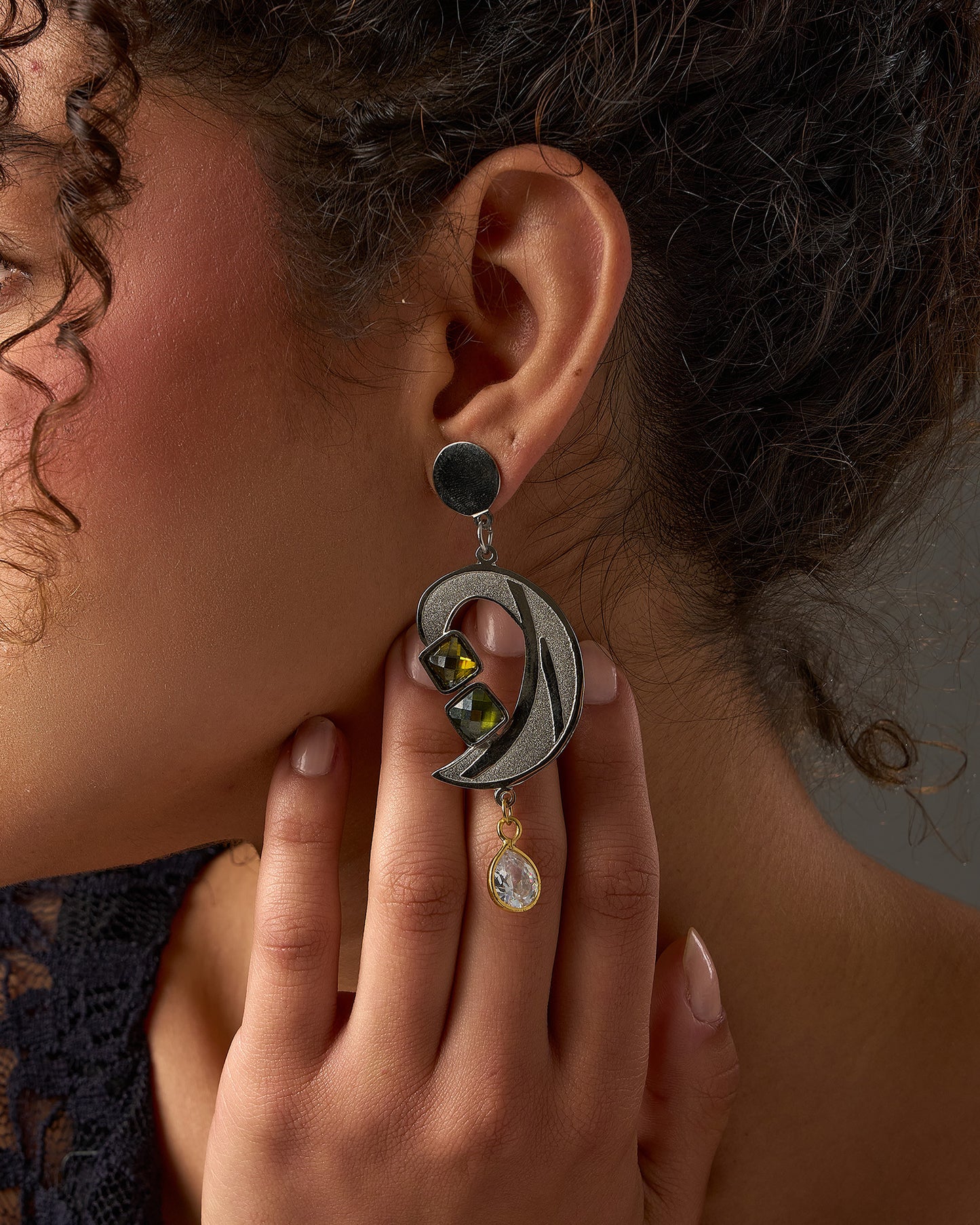 Crescent moon Earrings