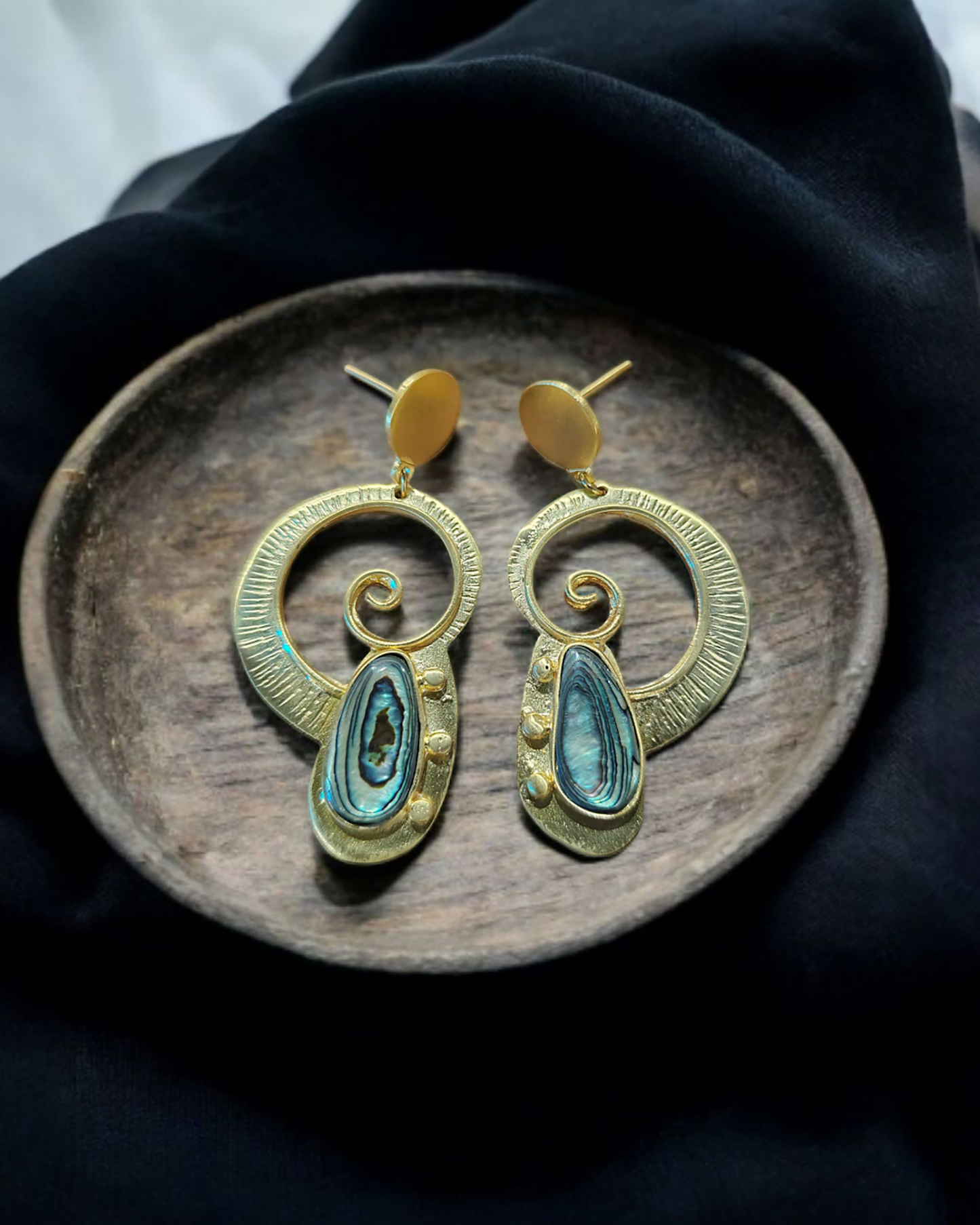 Snail shell Earrings