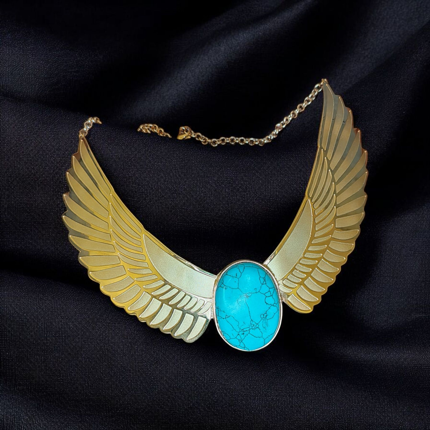 Golden Wings Necklace