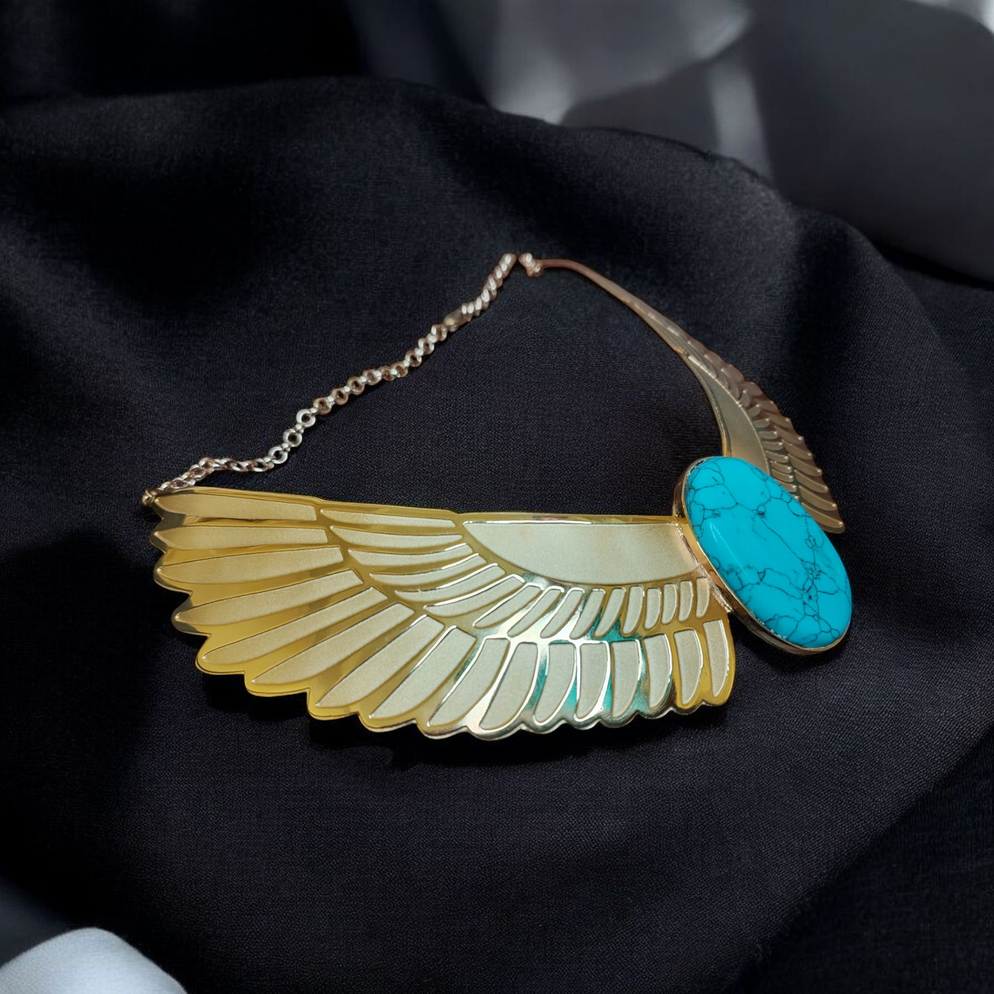 Golden Wings Necklace