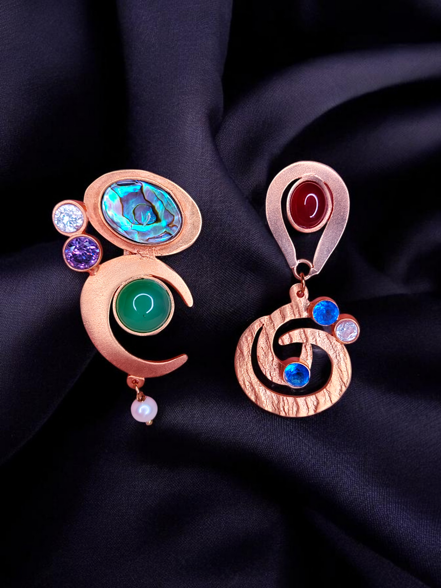 Snail earrings