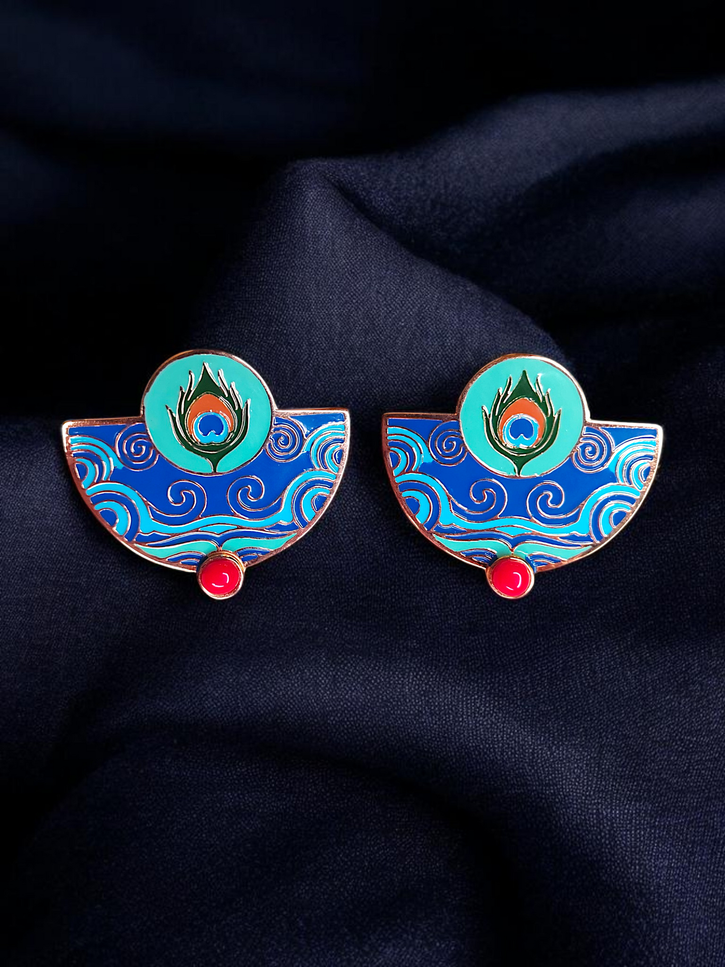 Peacock ِEarrings