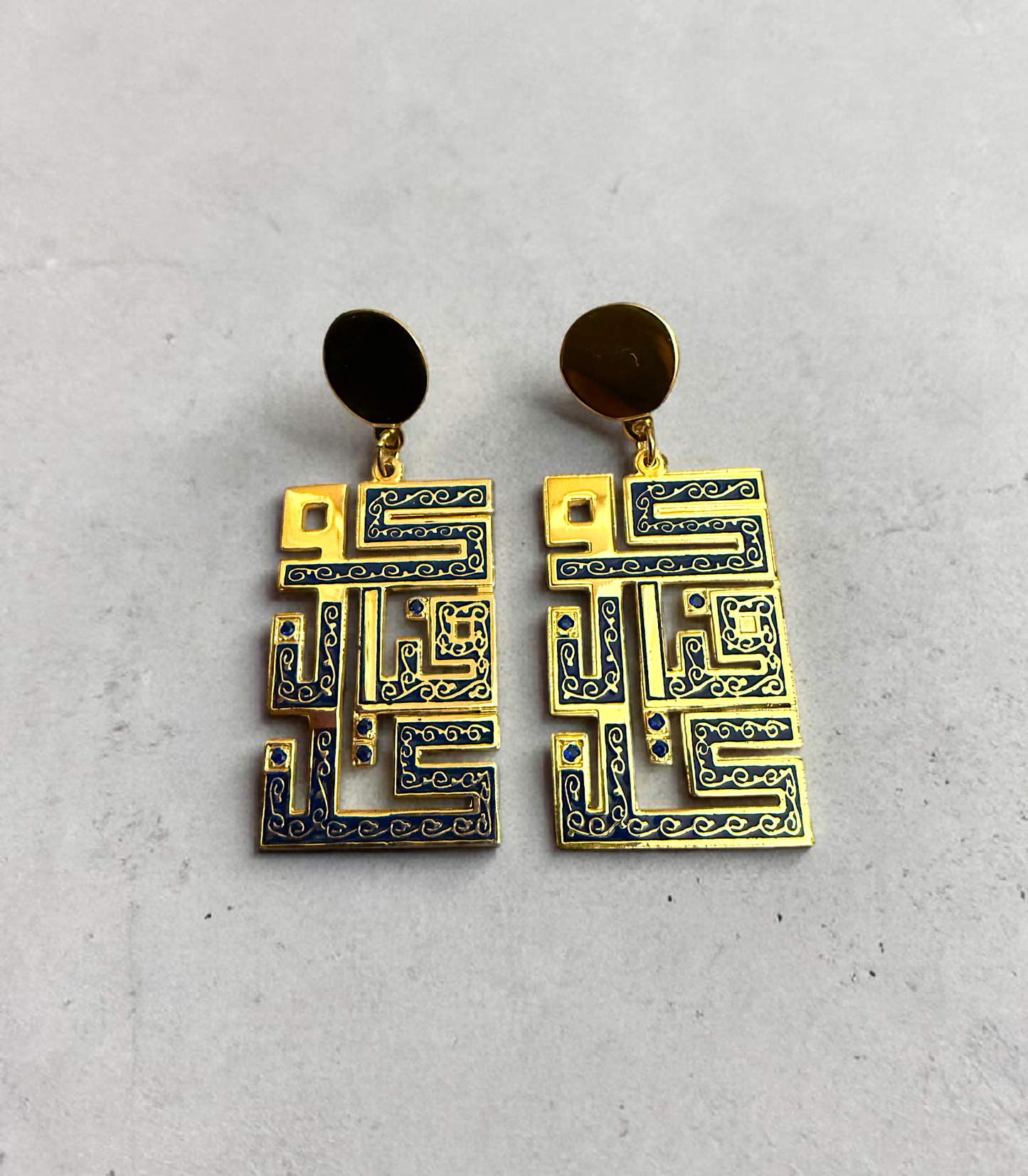 Kon Fa Yakon Earrings