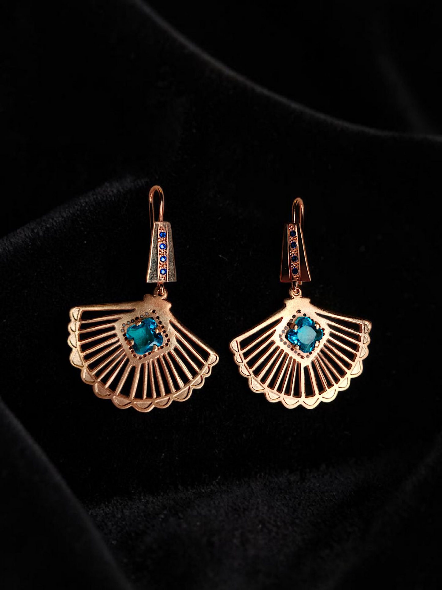 Fan Earrings
