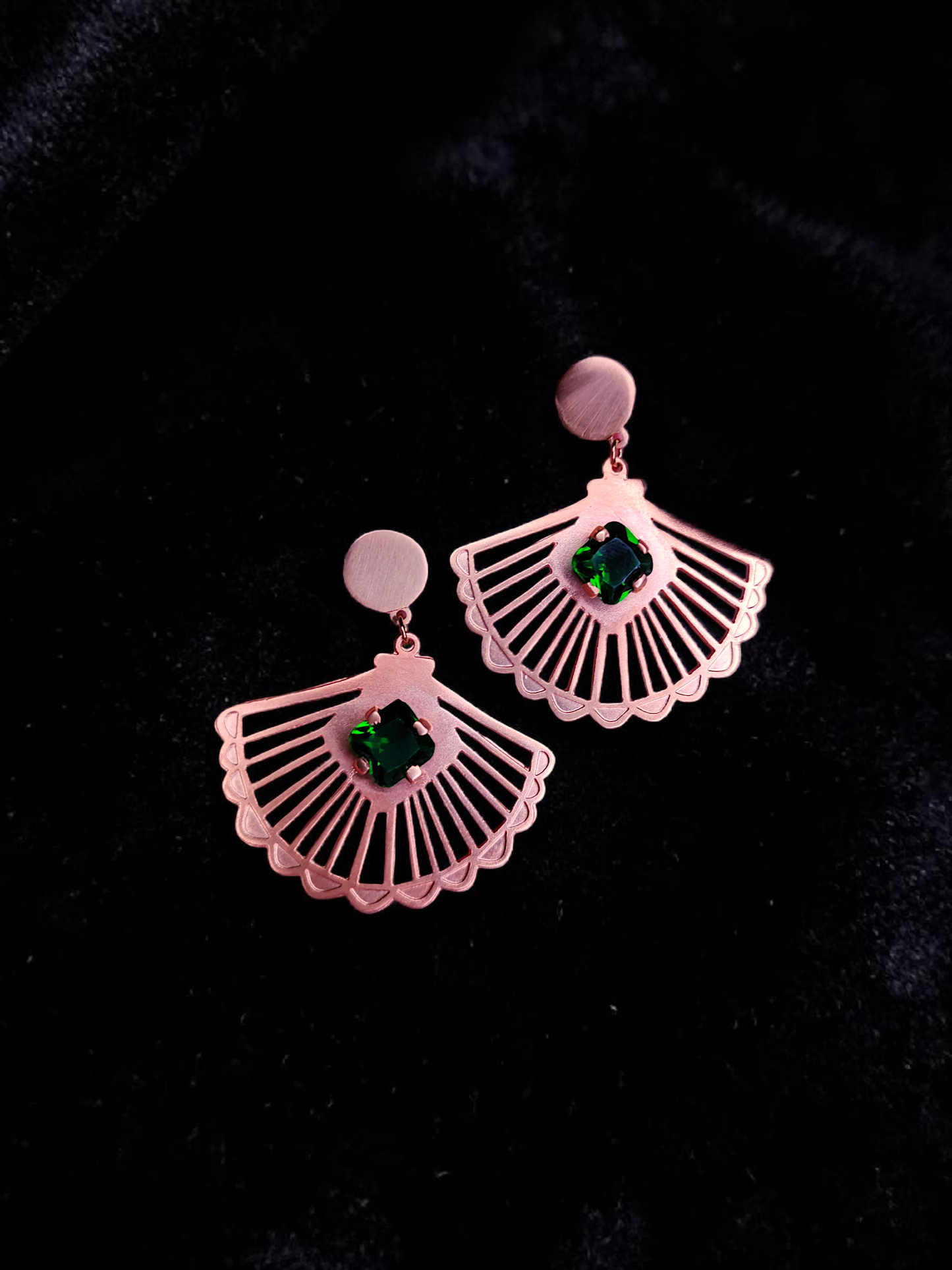 Fan Earrings