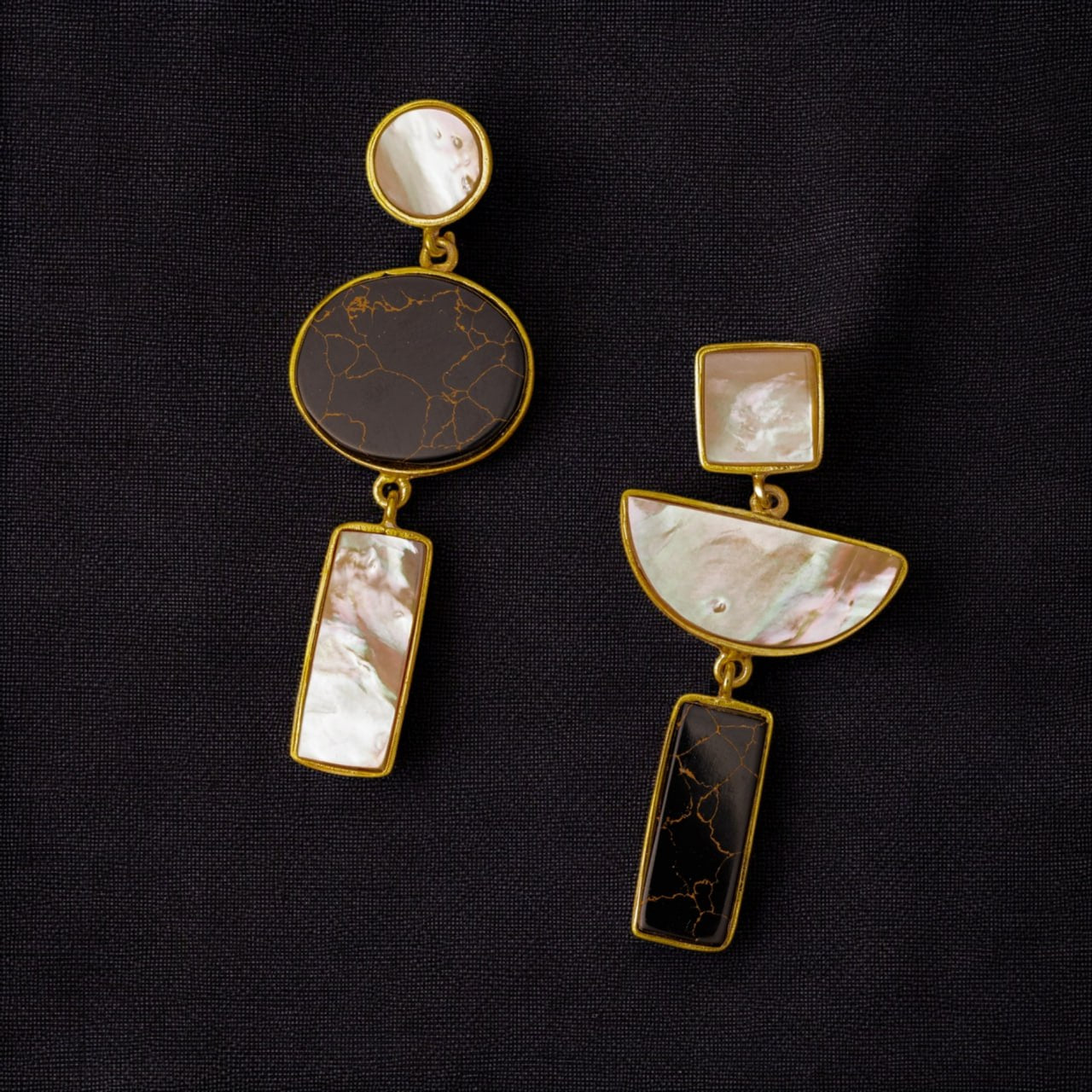Black & White Earrings