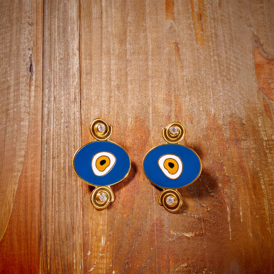 Circle eye Earrings