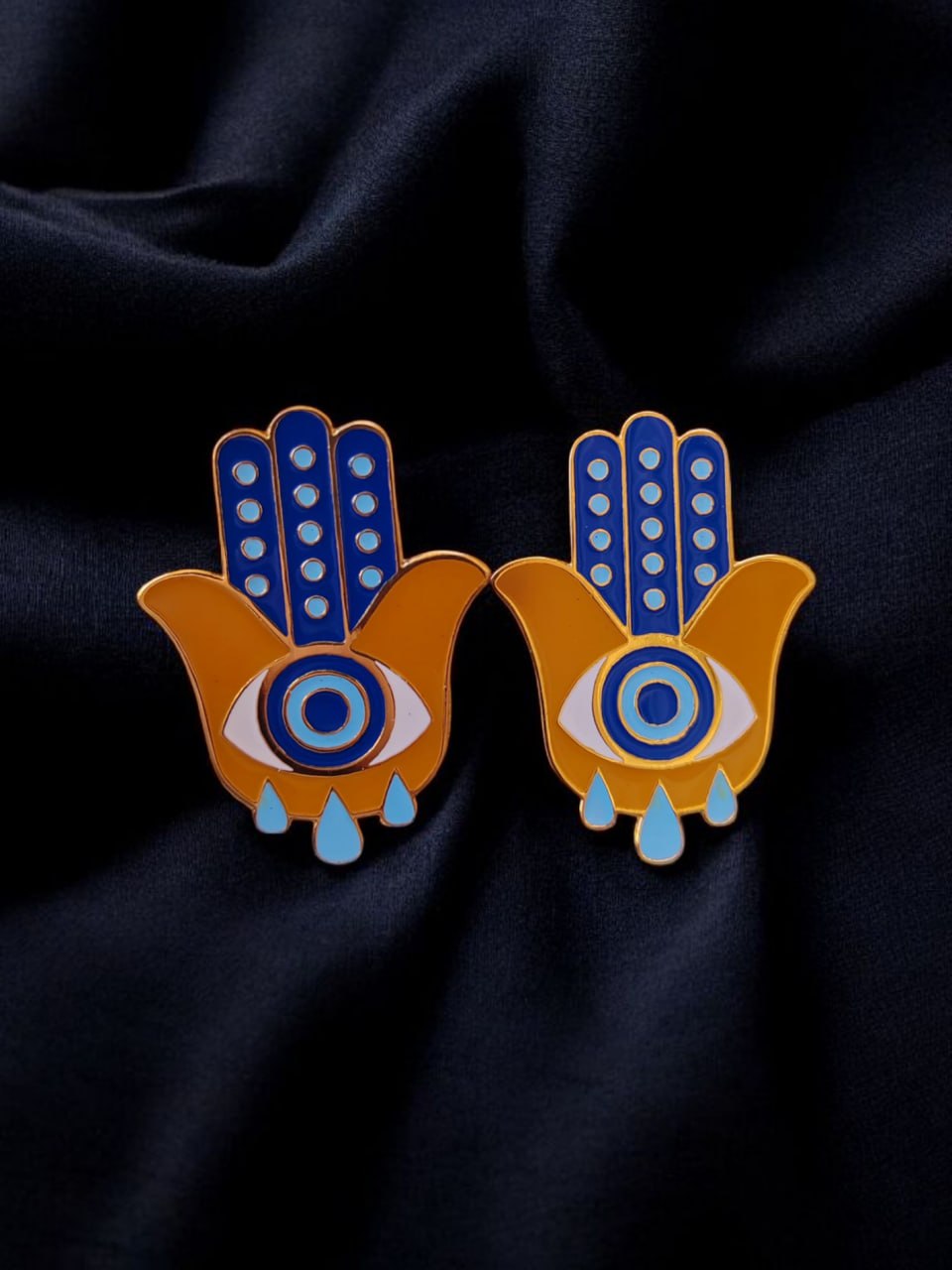 Hand Eye Earrings